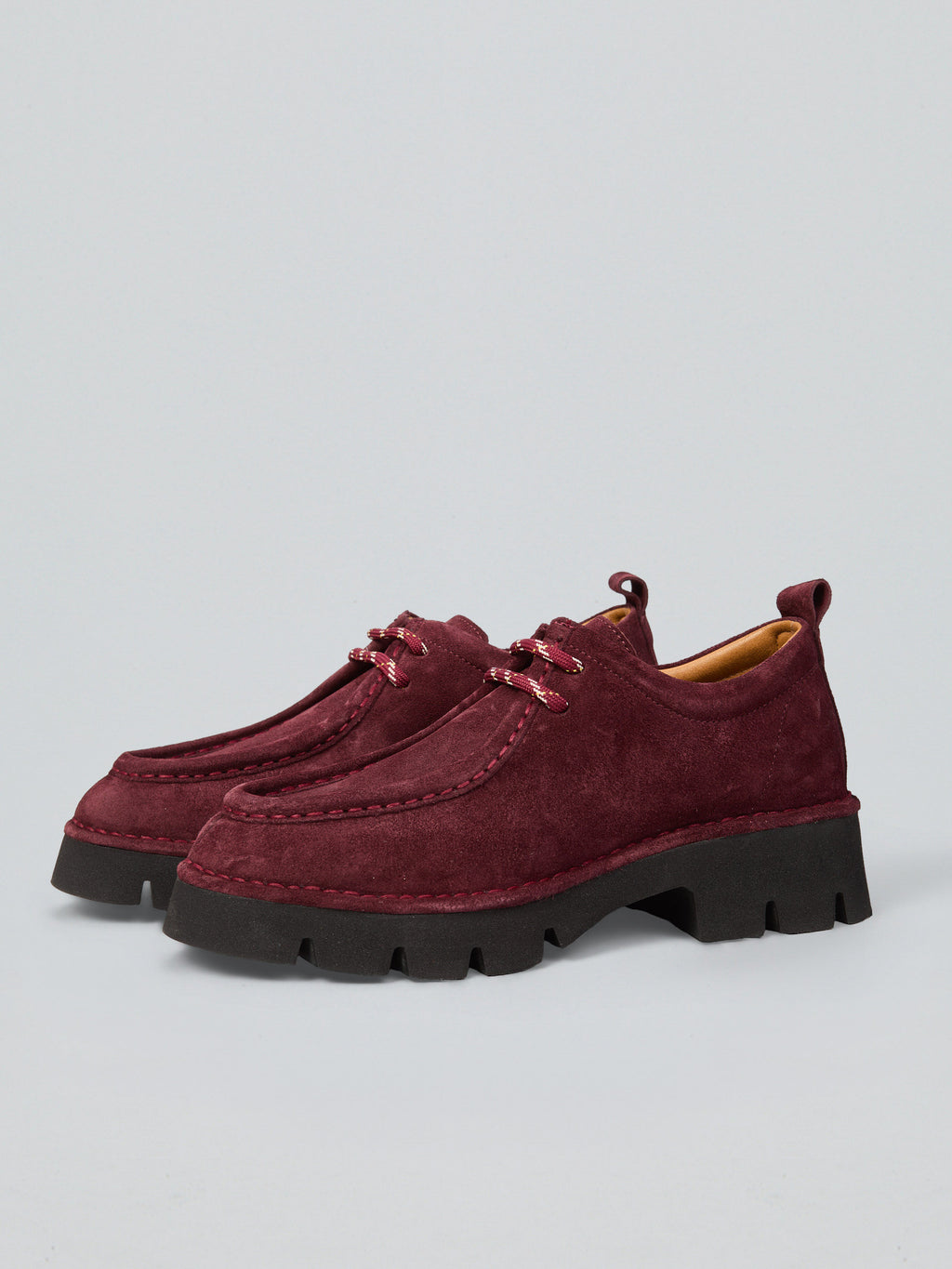 Suede lace-ups