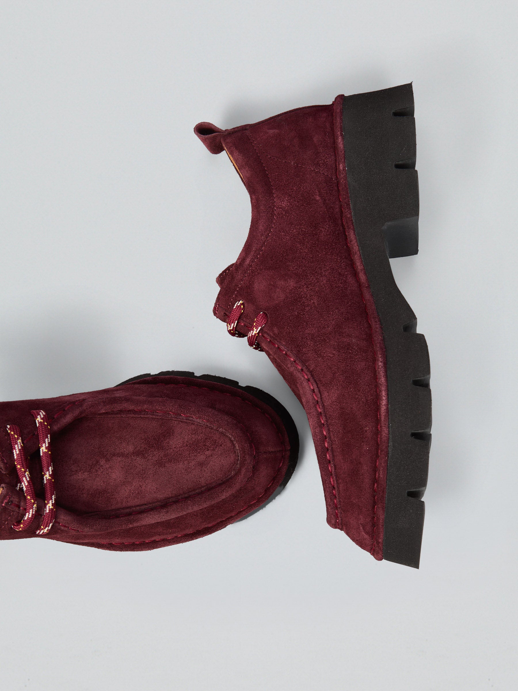 Suede lace-ups