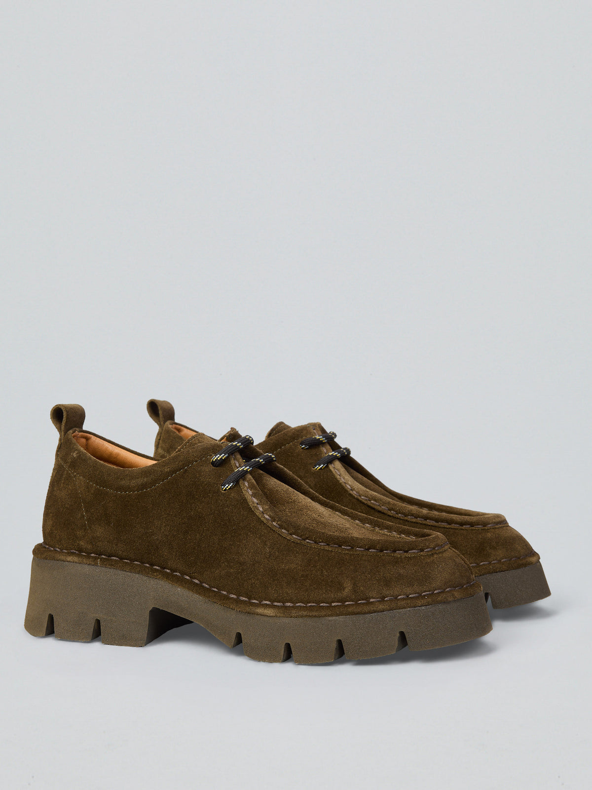 Suede lace-ups