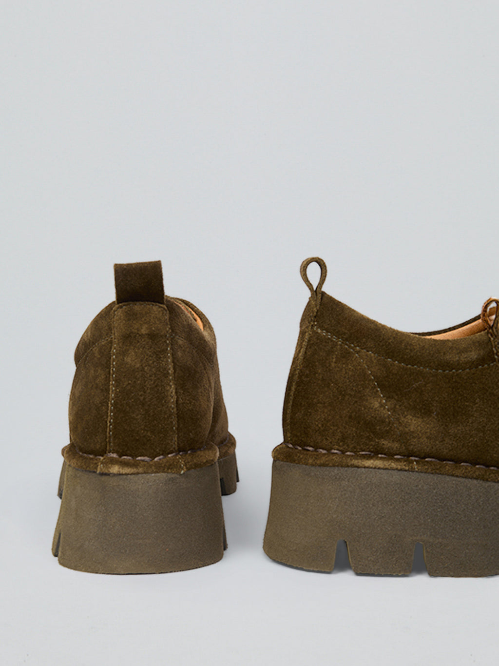 Wildleder-Schnürschuhe