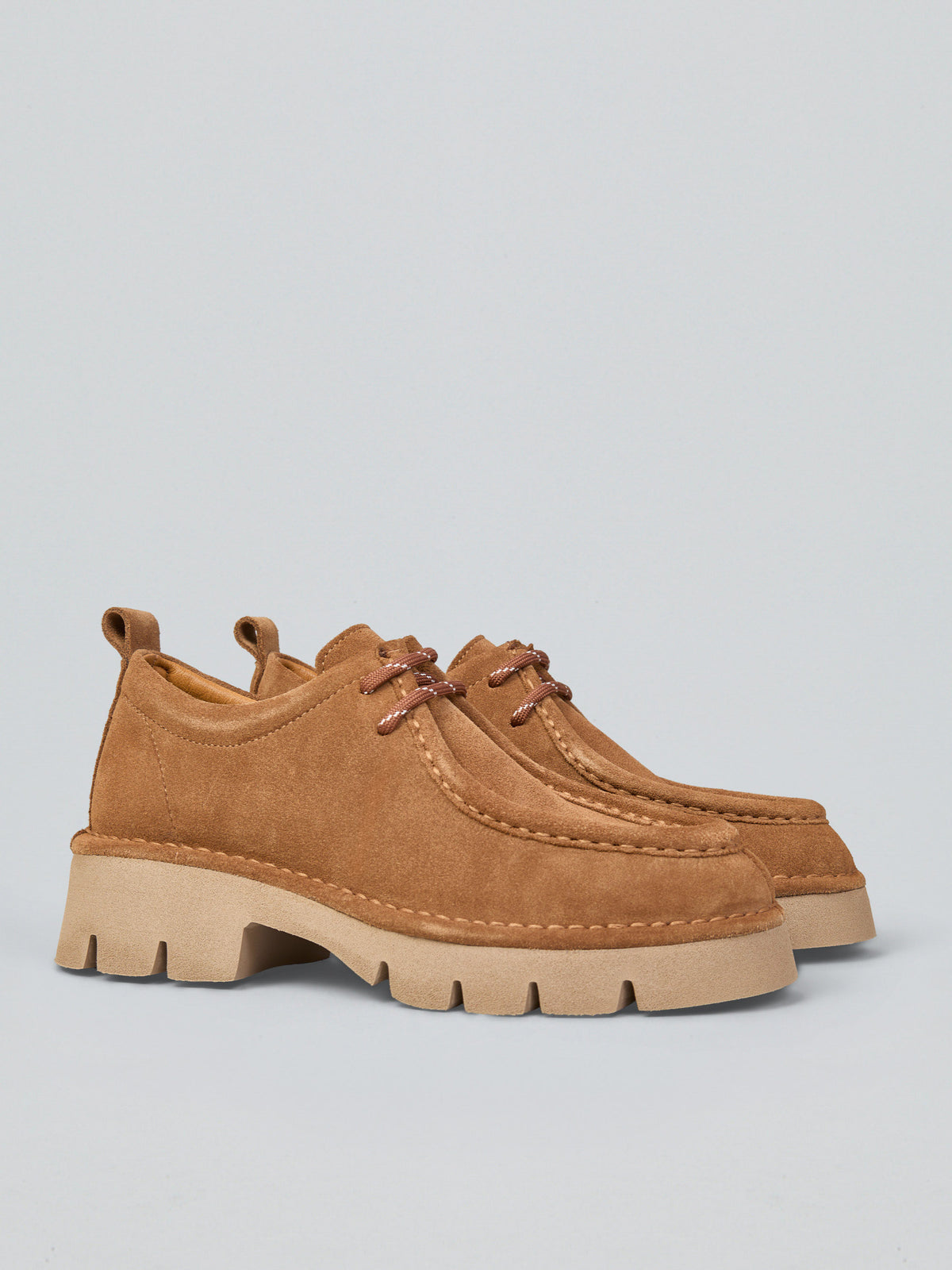 Suede lace-ups