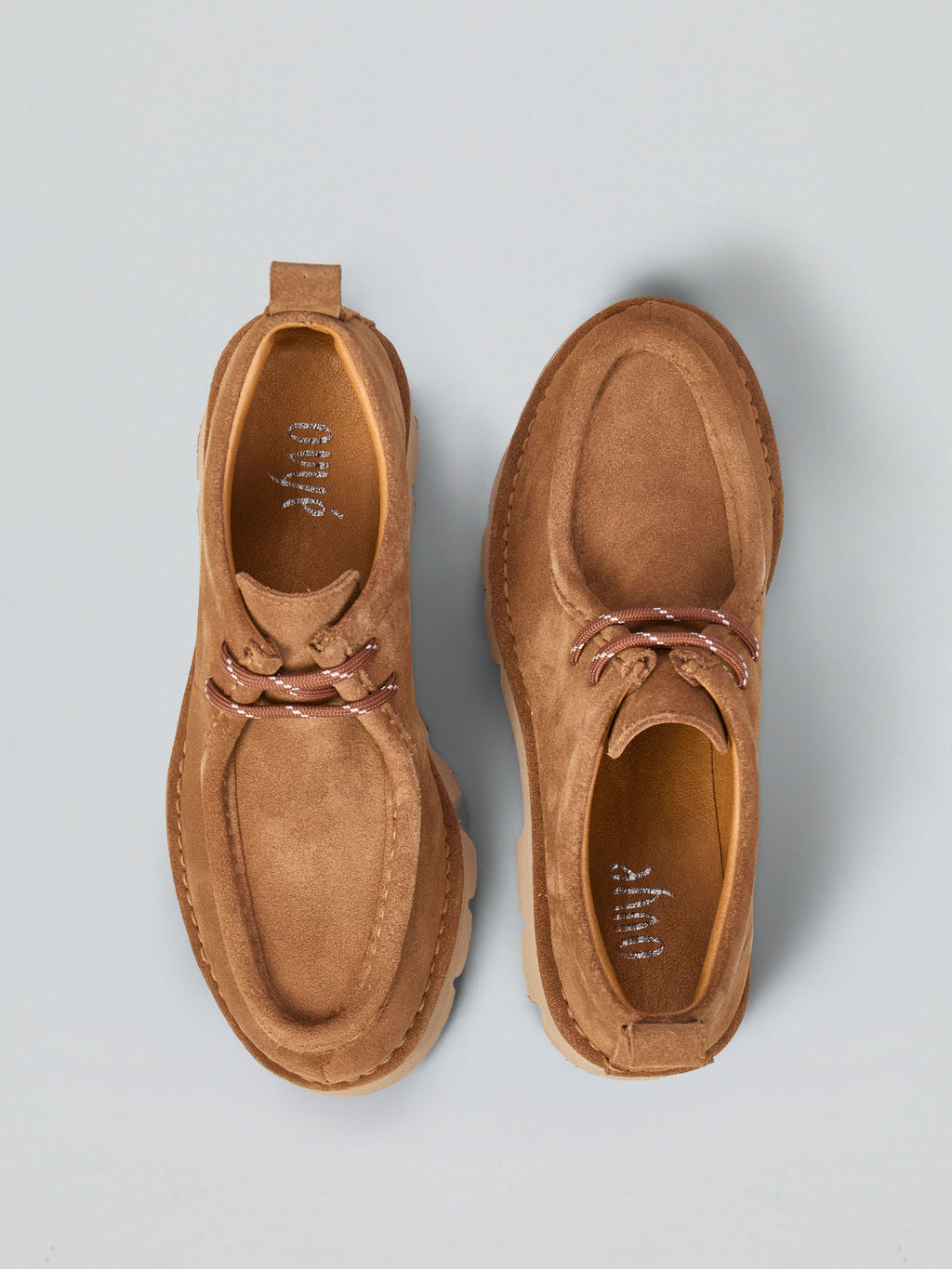 Suede lace-ups