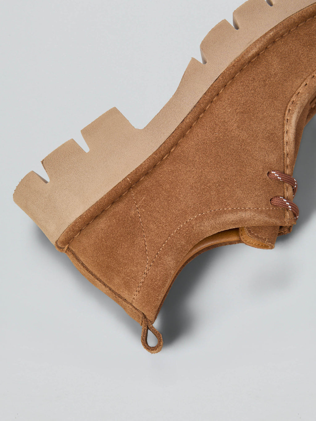 Suede lace-ups
