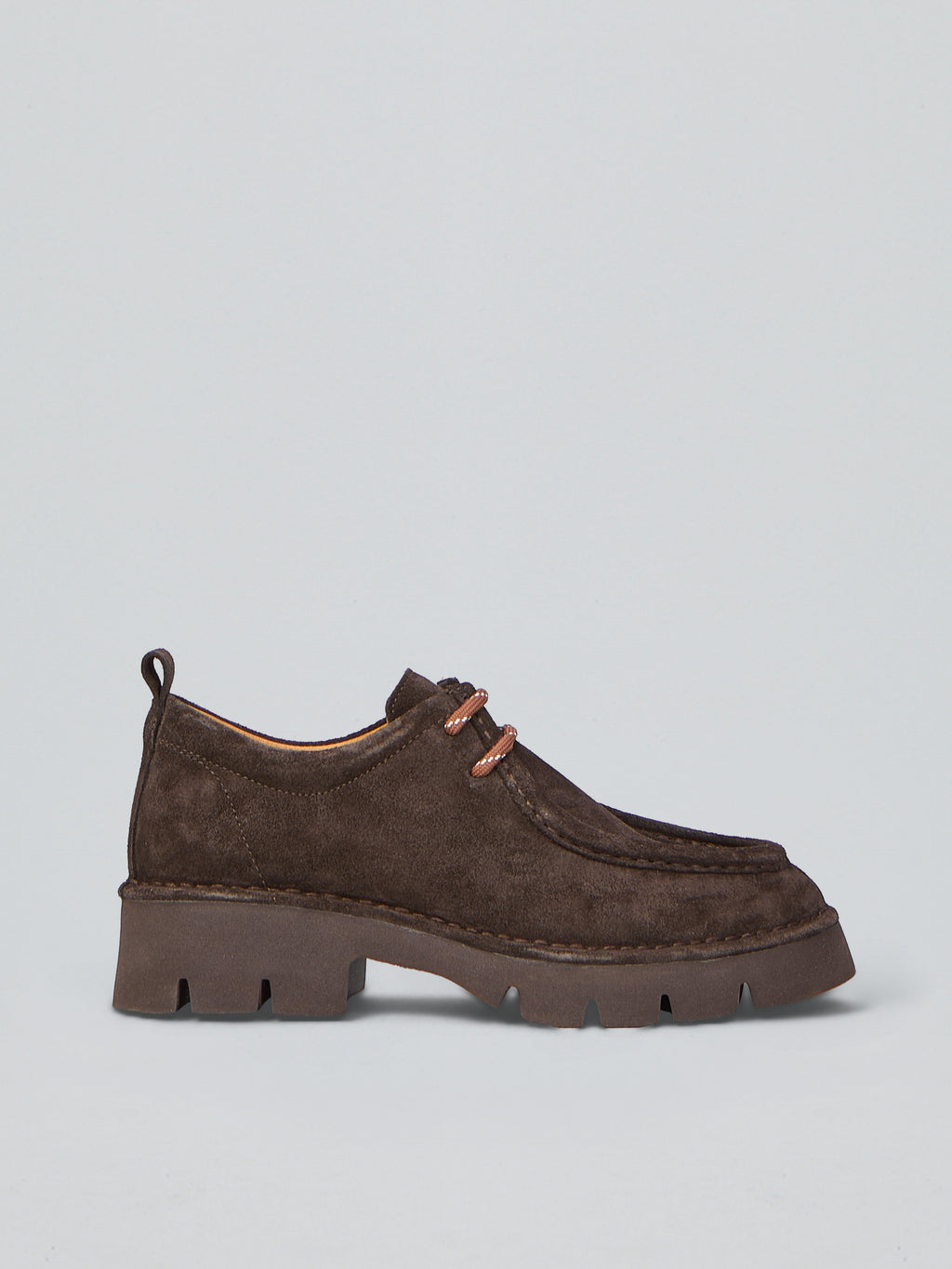 Derby-Schuhe aus Wildleder