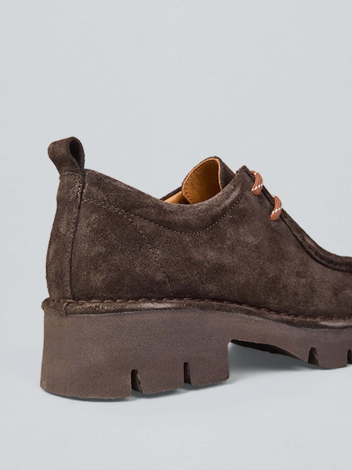 Suede lace-ups
