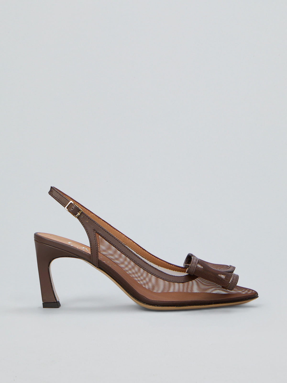 Mesh slingback