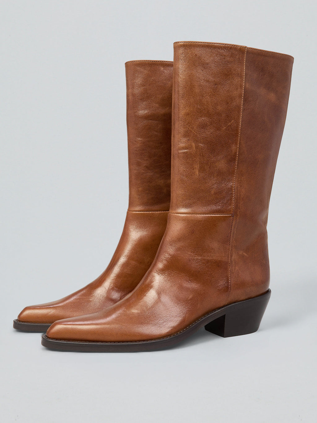 Lederstiefel