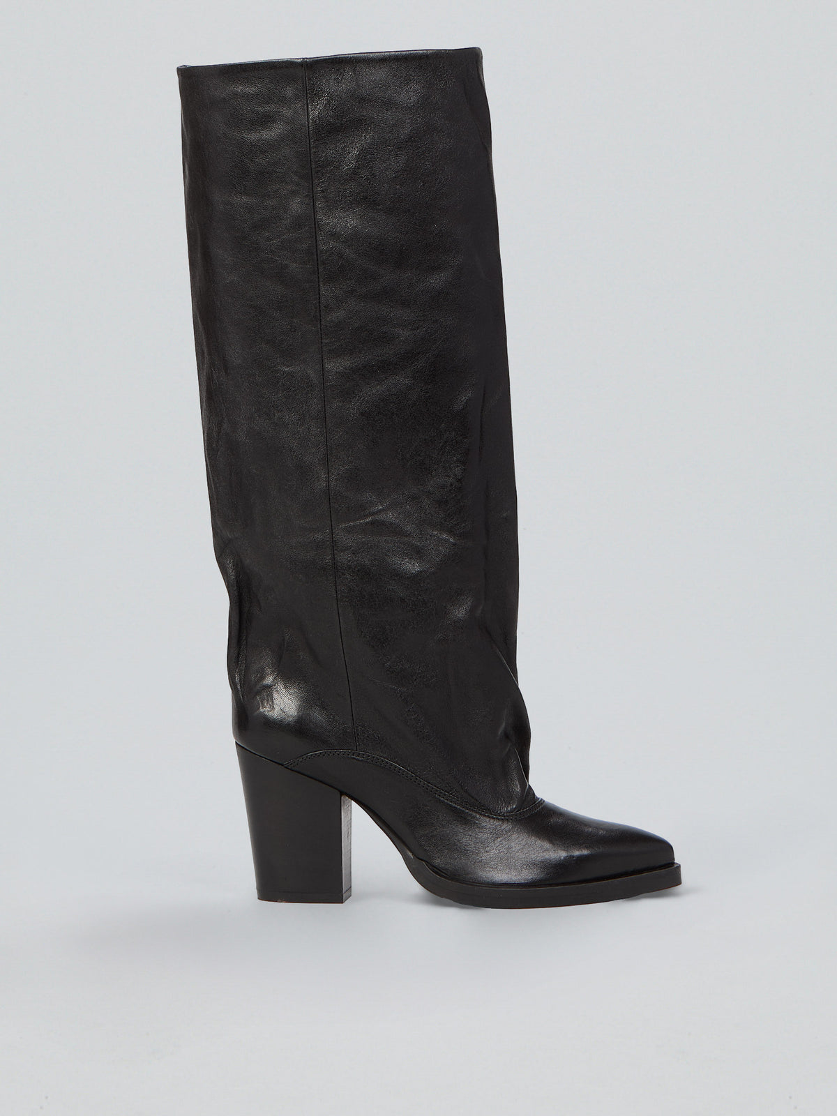 Leather boots