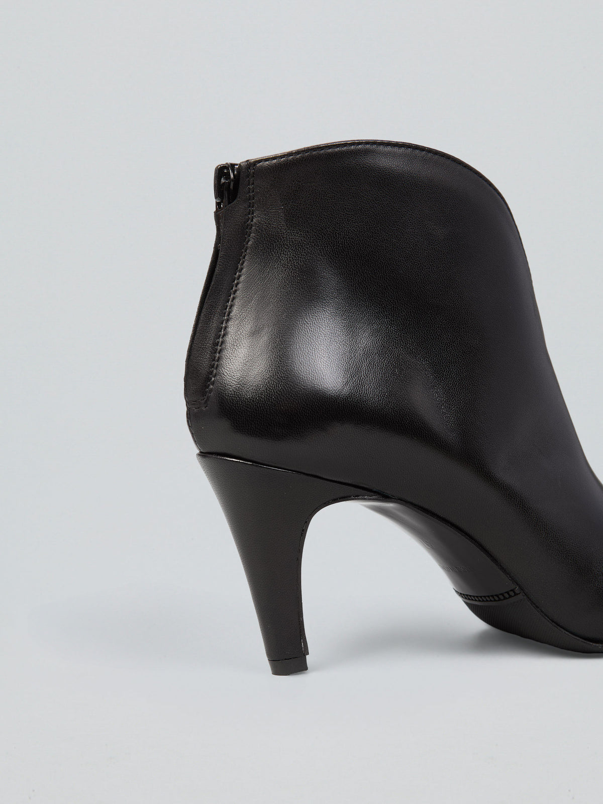 Leather ankle boots