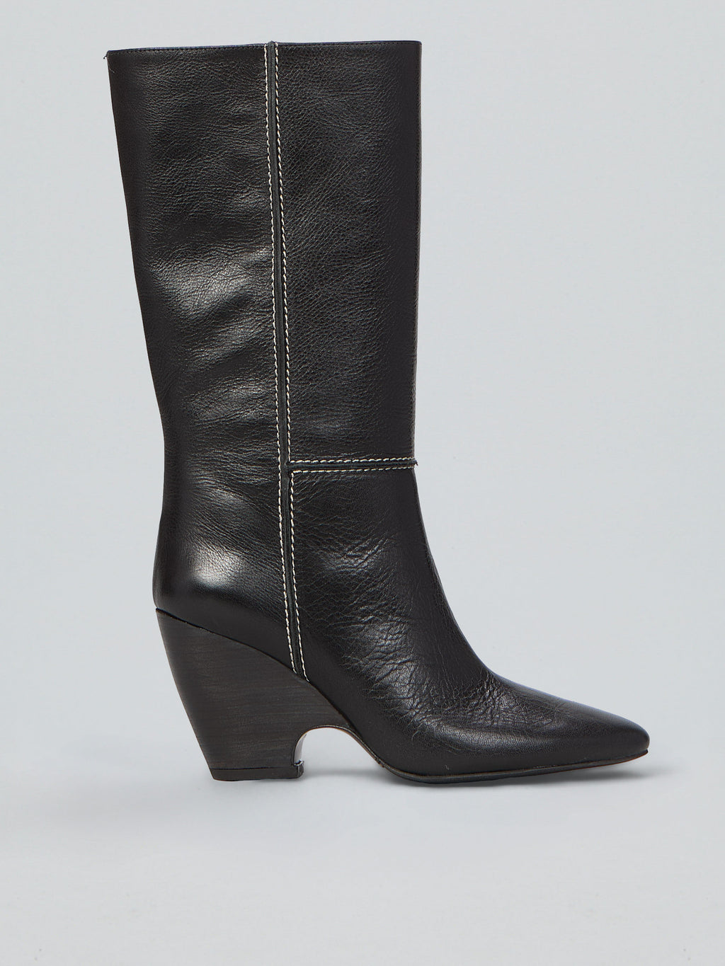 Leather boots