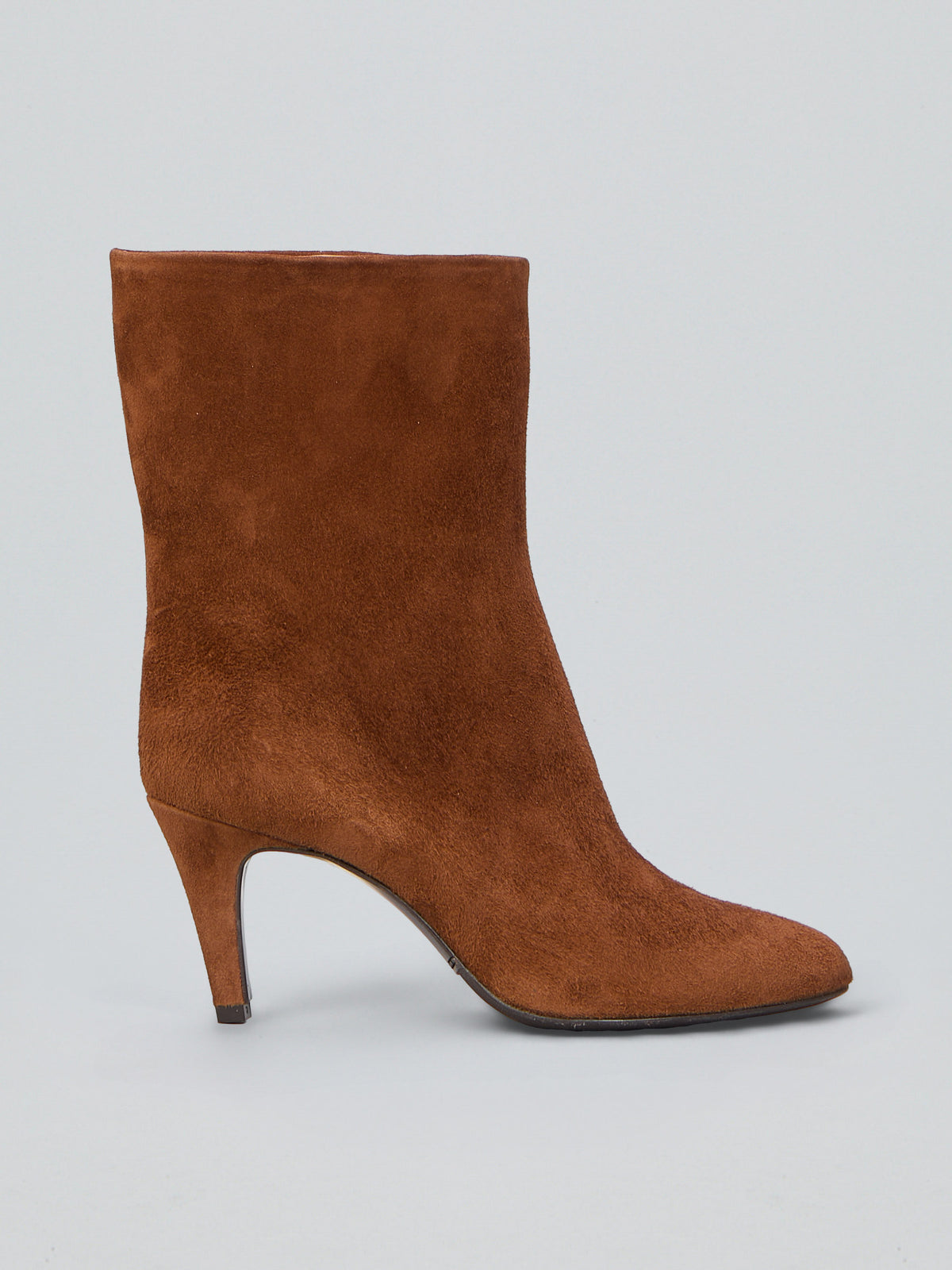 Suede ankle boots