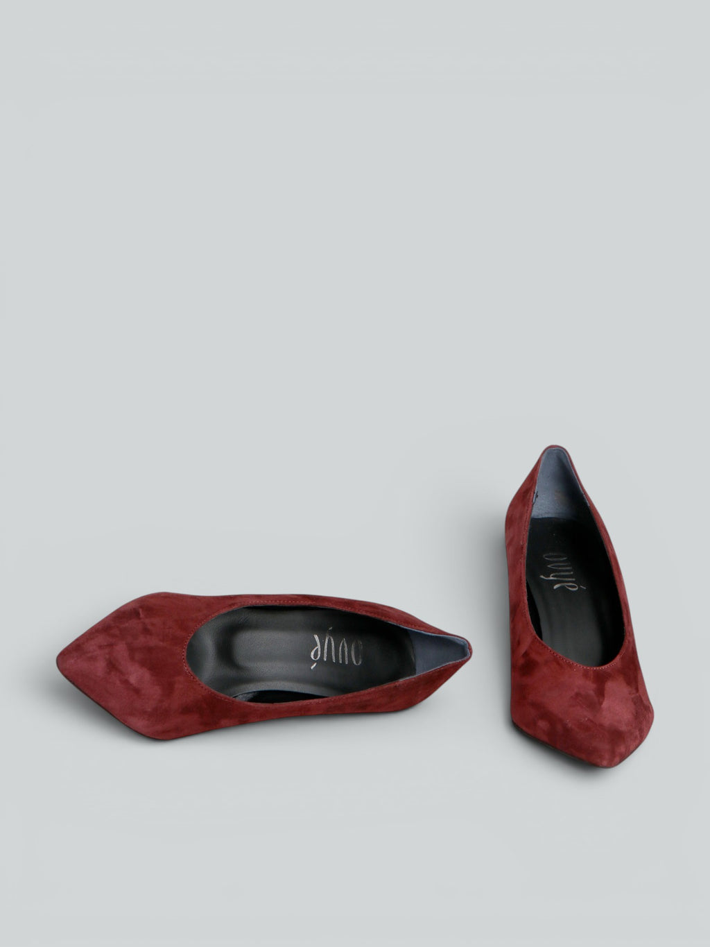Suede pumps