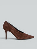 Suede pumps