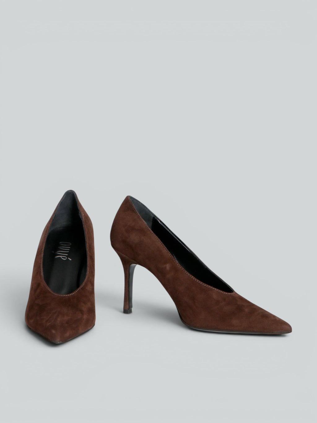 Suede pumps