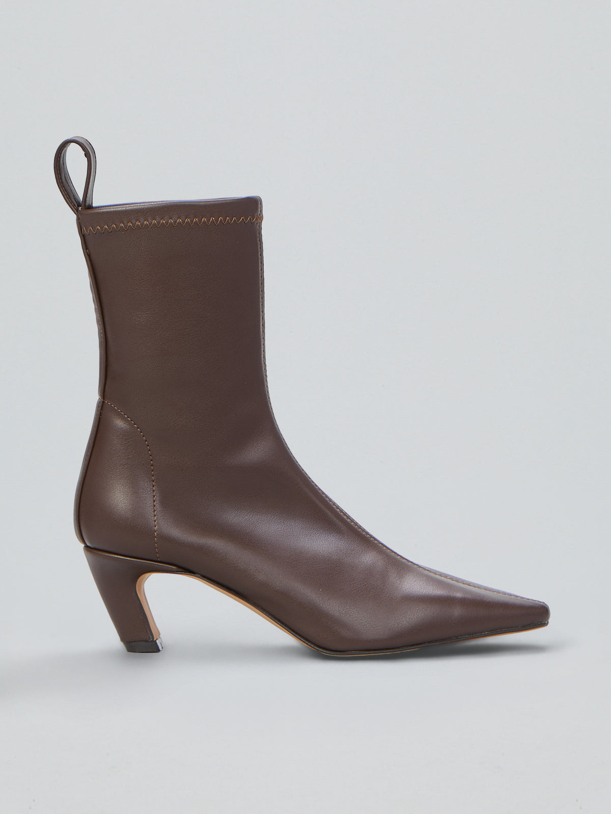 Stretch ankle boots