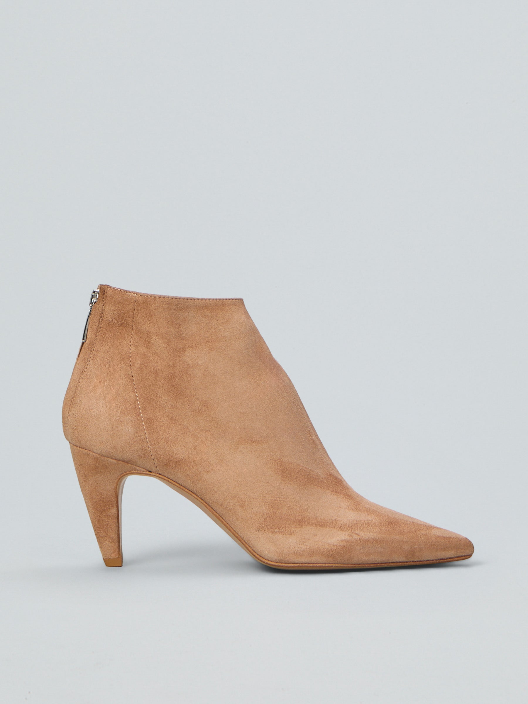 Suede ankle boots