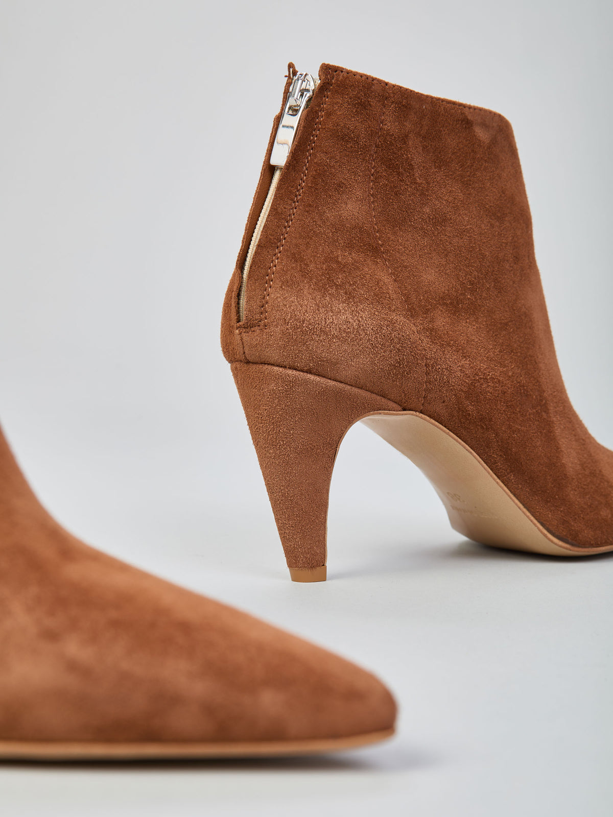 Suede ankle boots