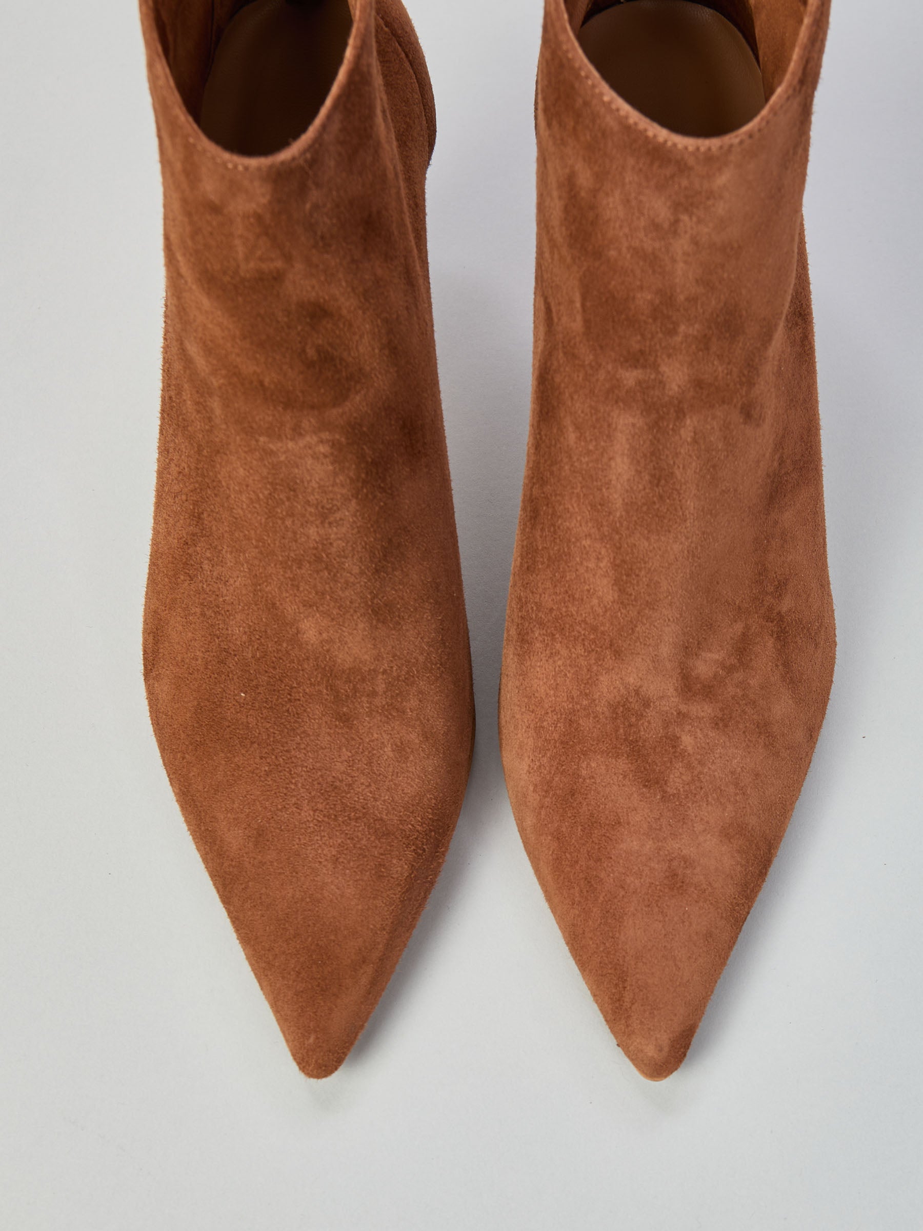 Suede ankle boots