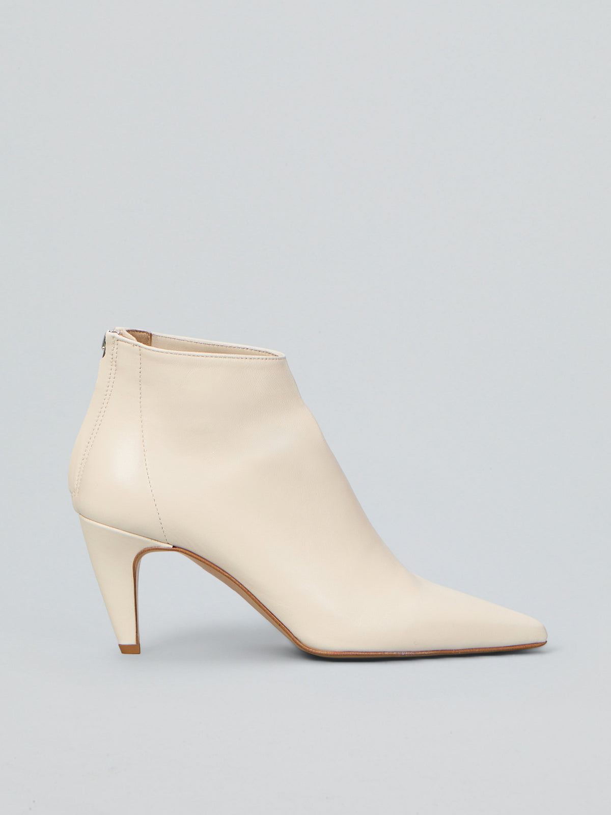 Leather ankle boots