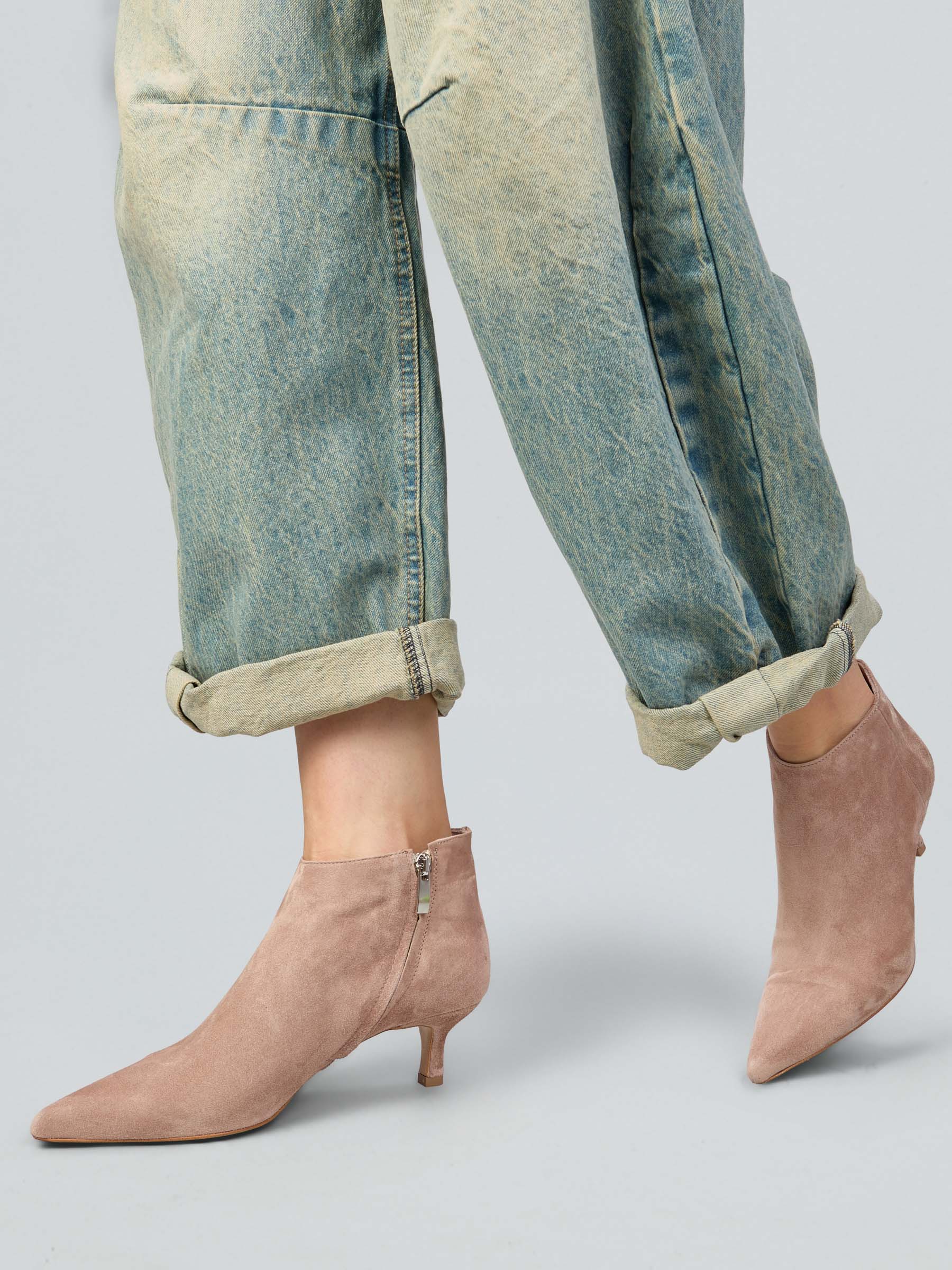 Stiefeletten aus Wildleder