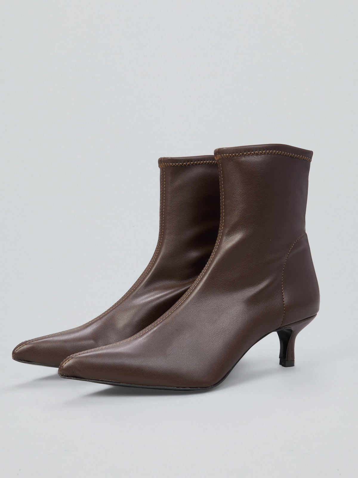 Stretch ankle boots