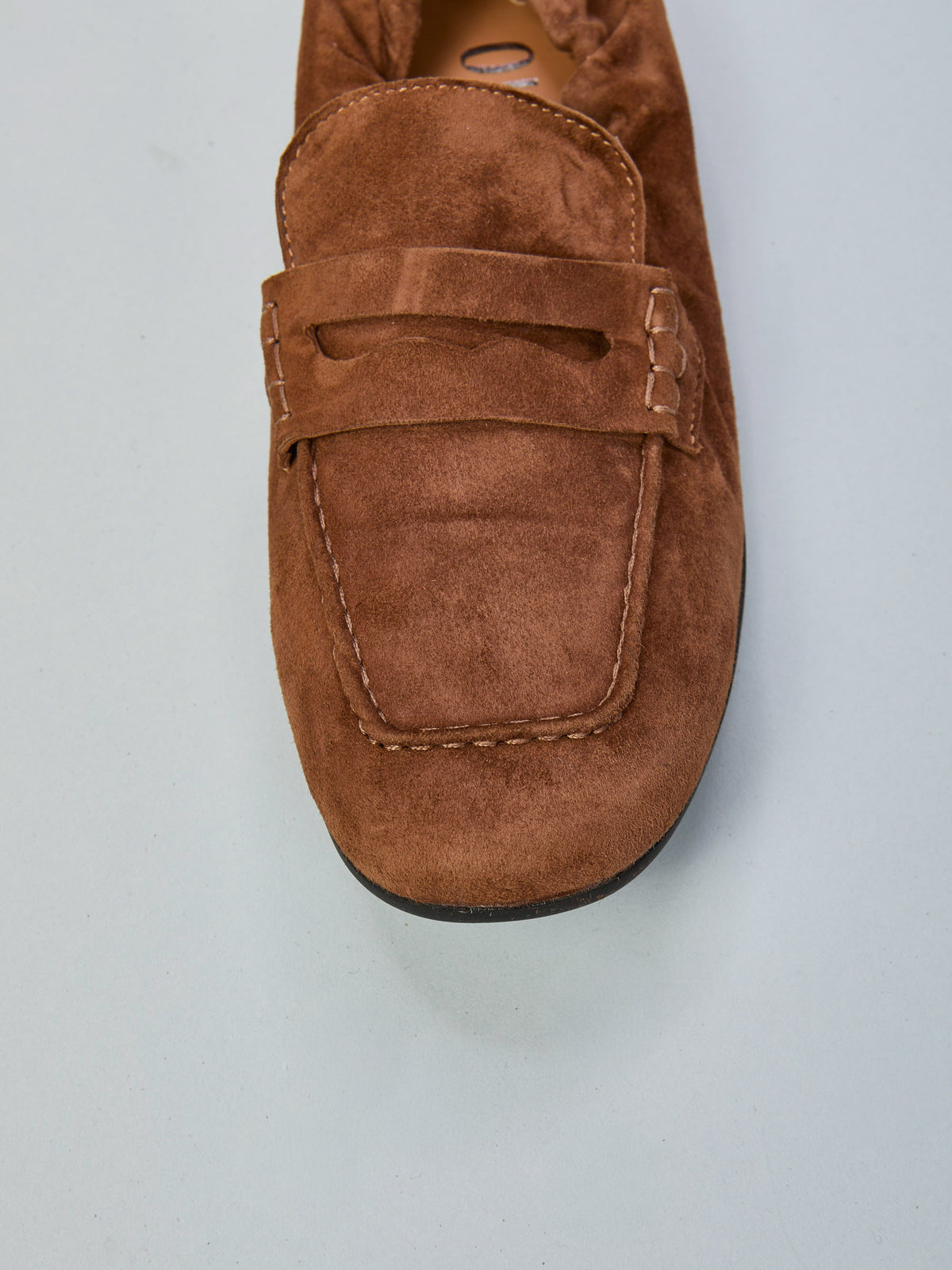 Suede loafers