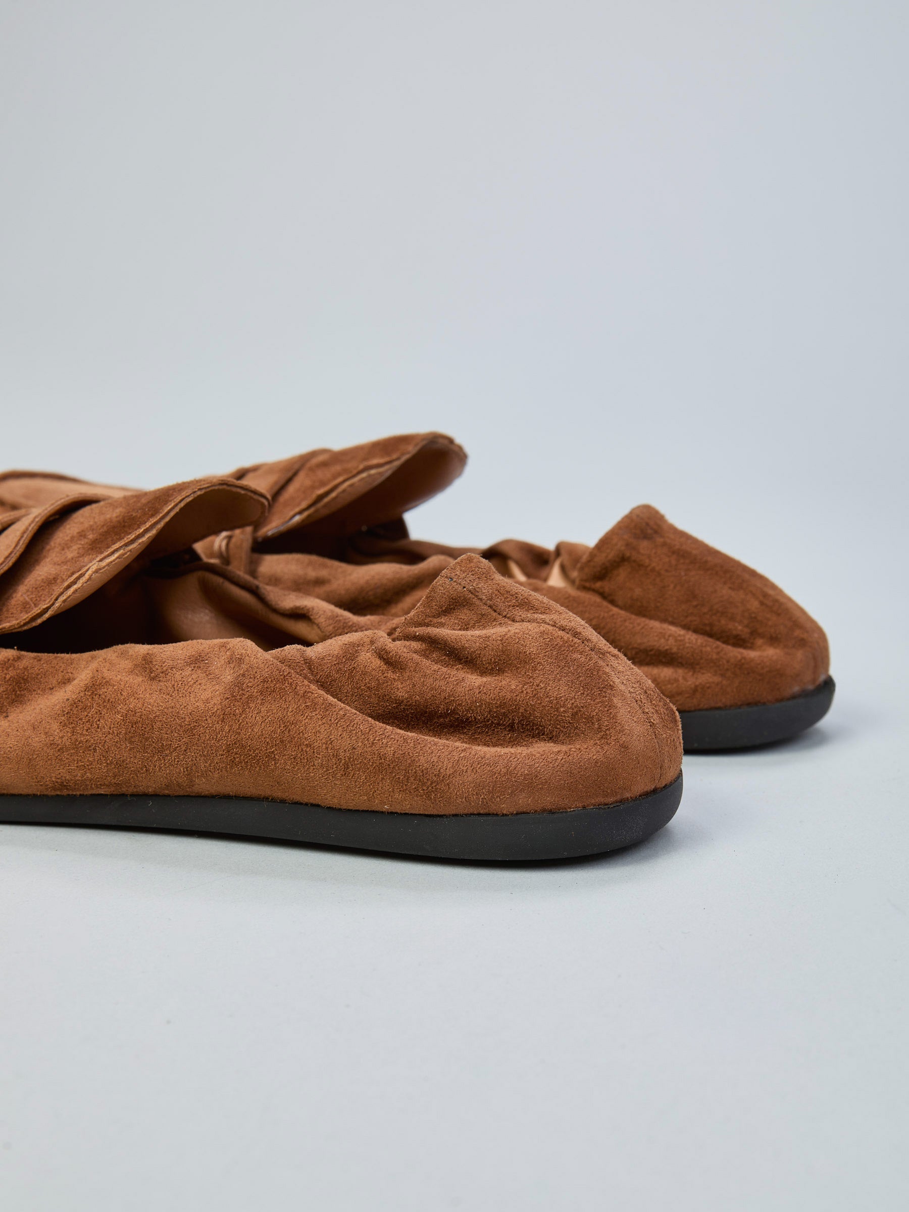 Suede loafers