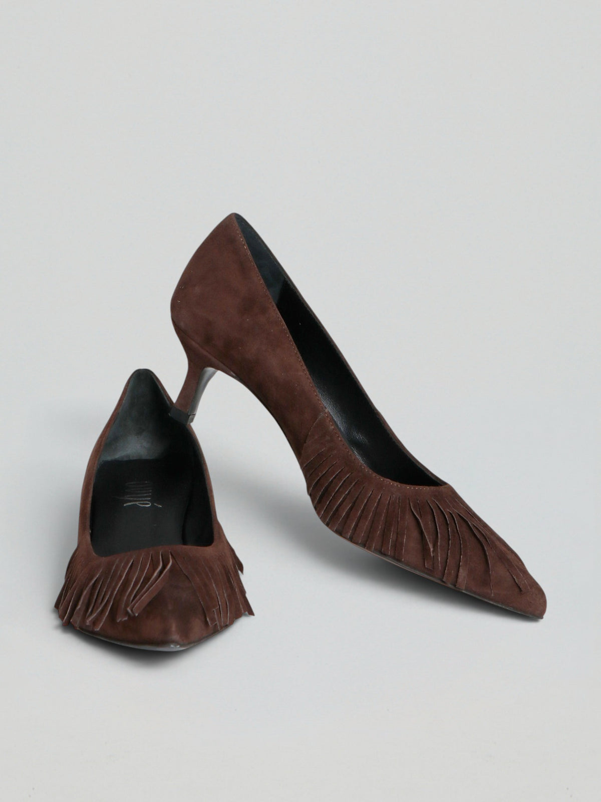 Suede pumps