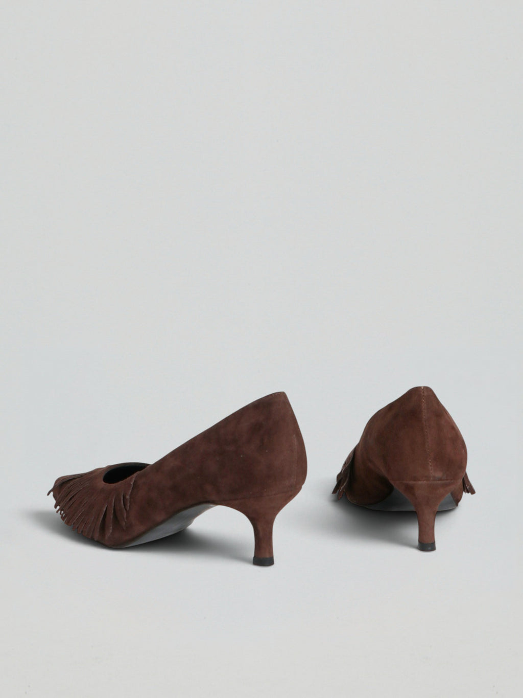 Suede pumps