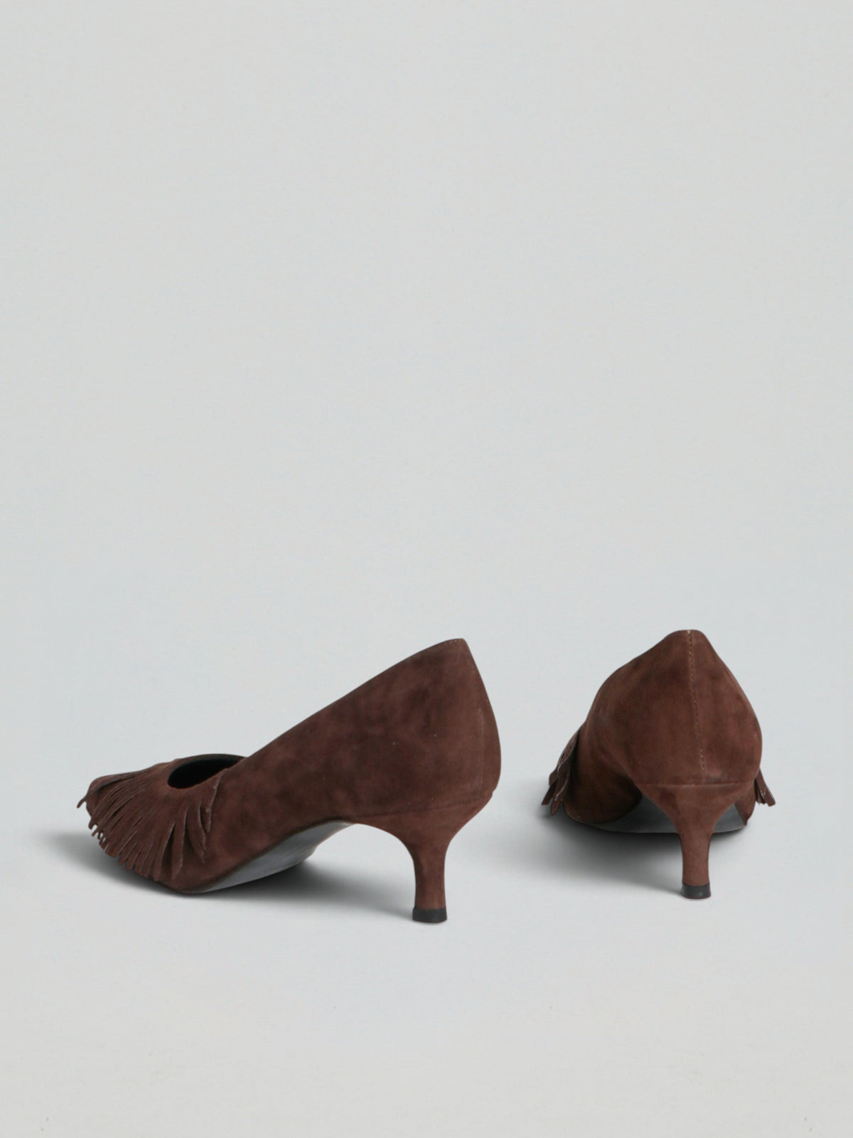 Suede pumps