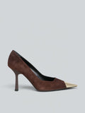 Escarpins en daim