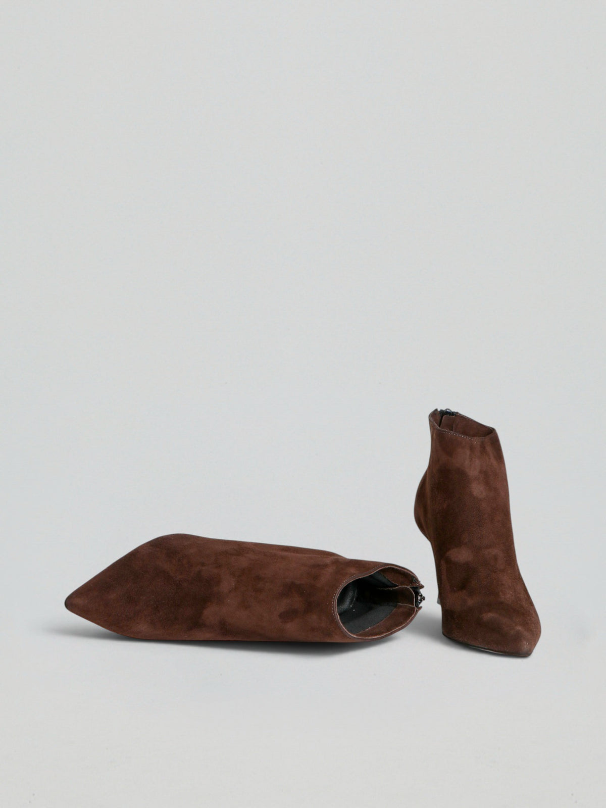 Suede ankle boots