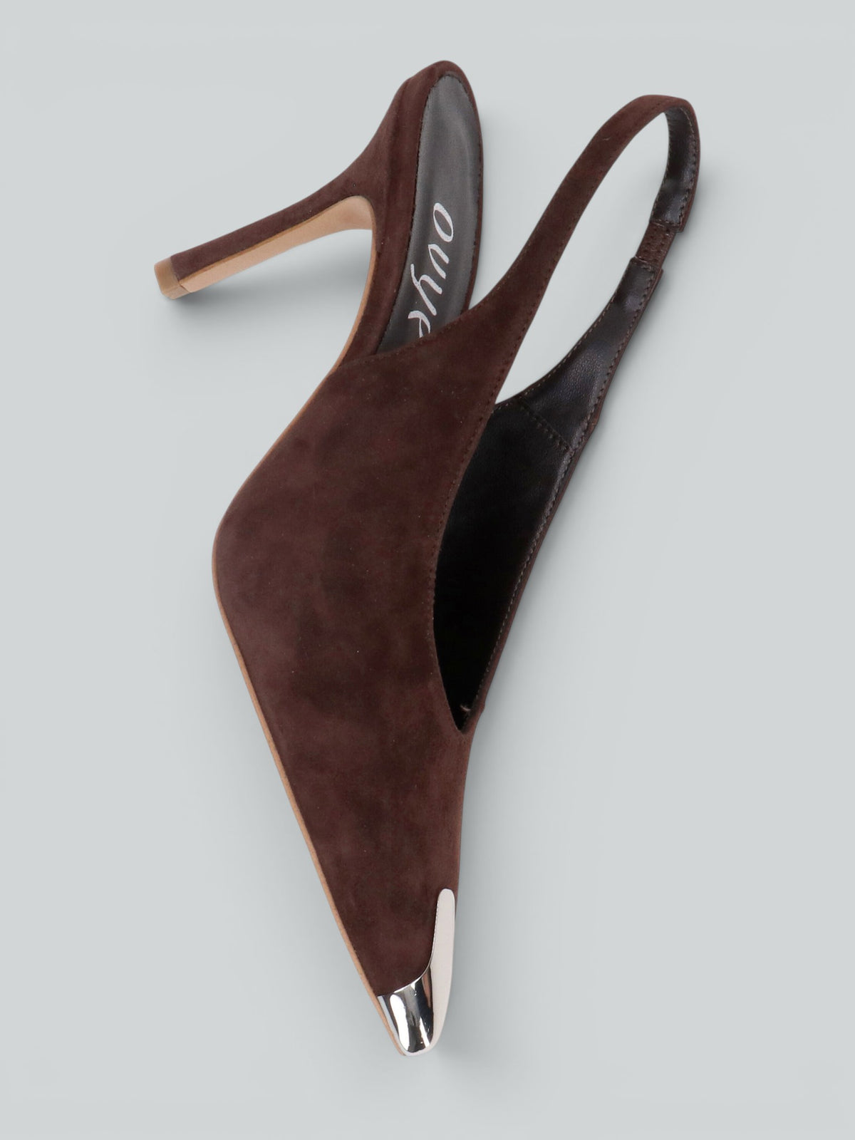 Suede slingback