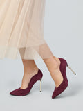 Suede pumps