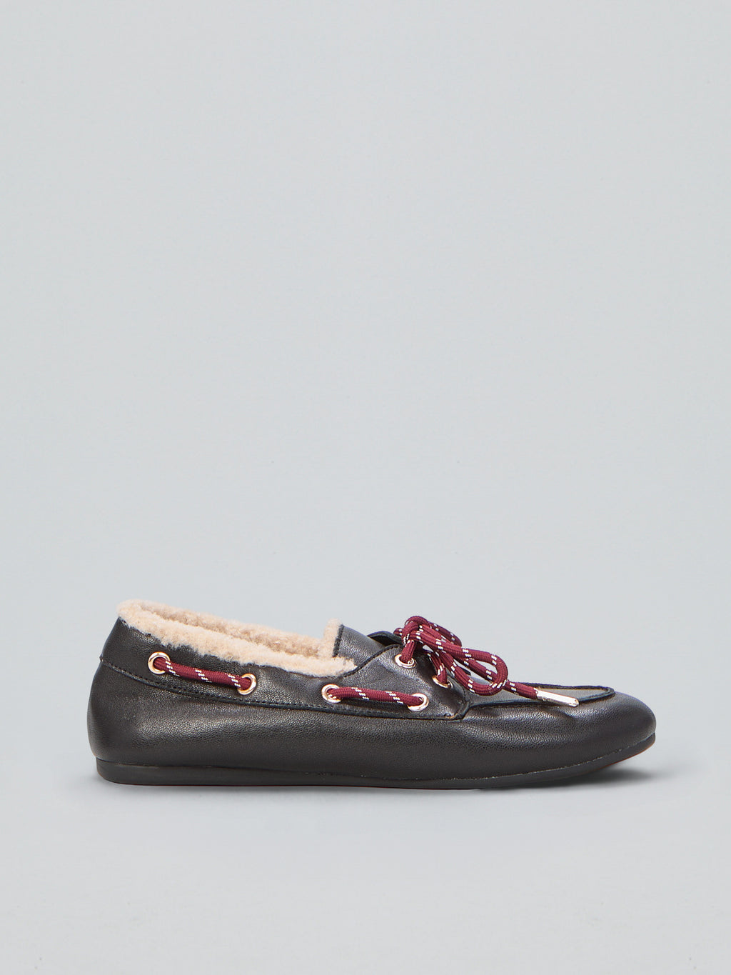 Leather loafers