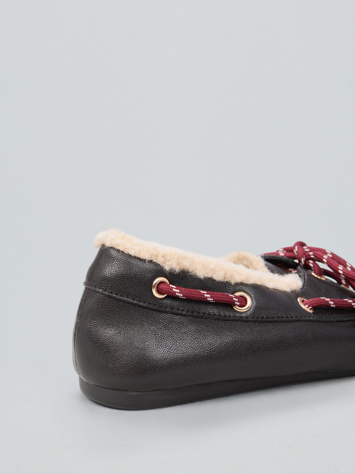 Leather loafers