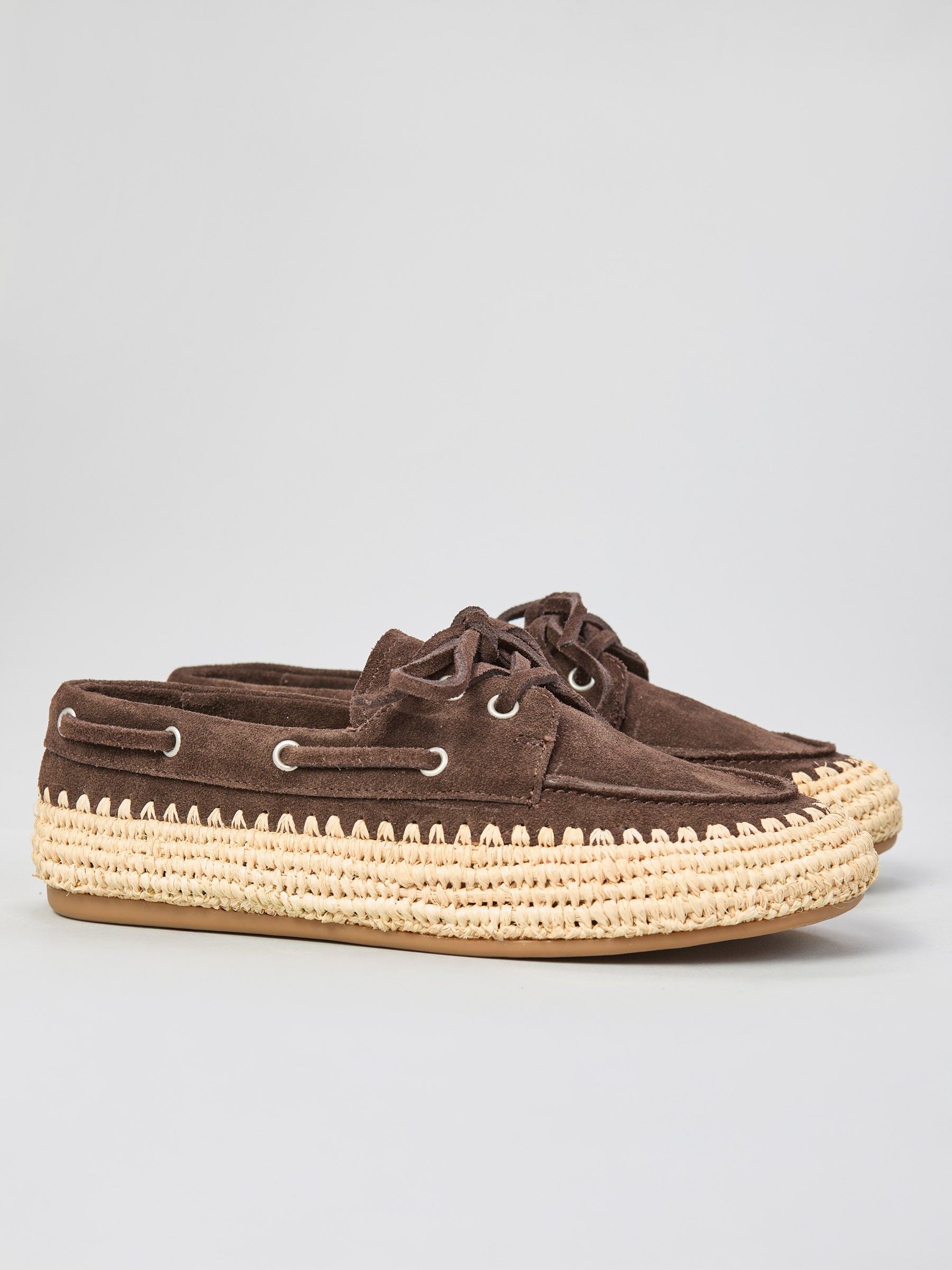 Suede lace-ups