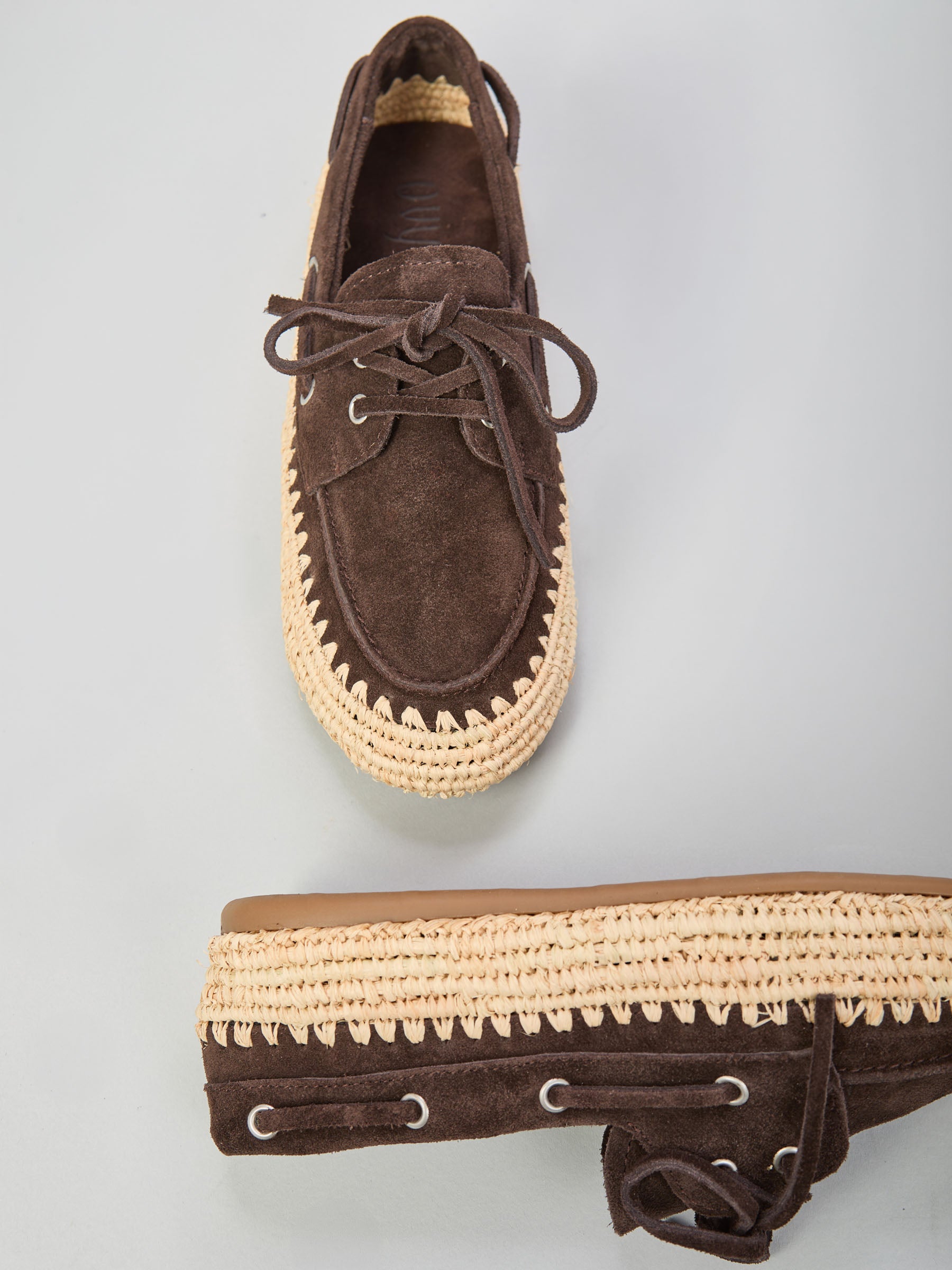 Suede lace-ups