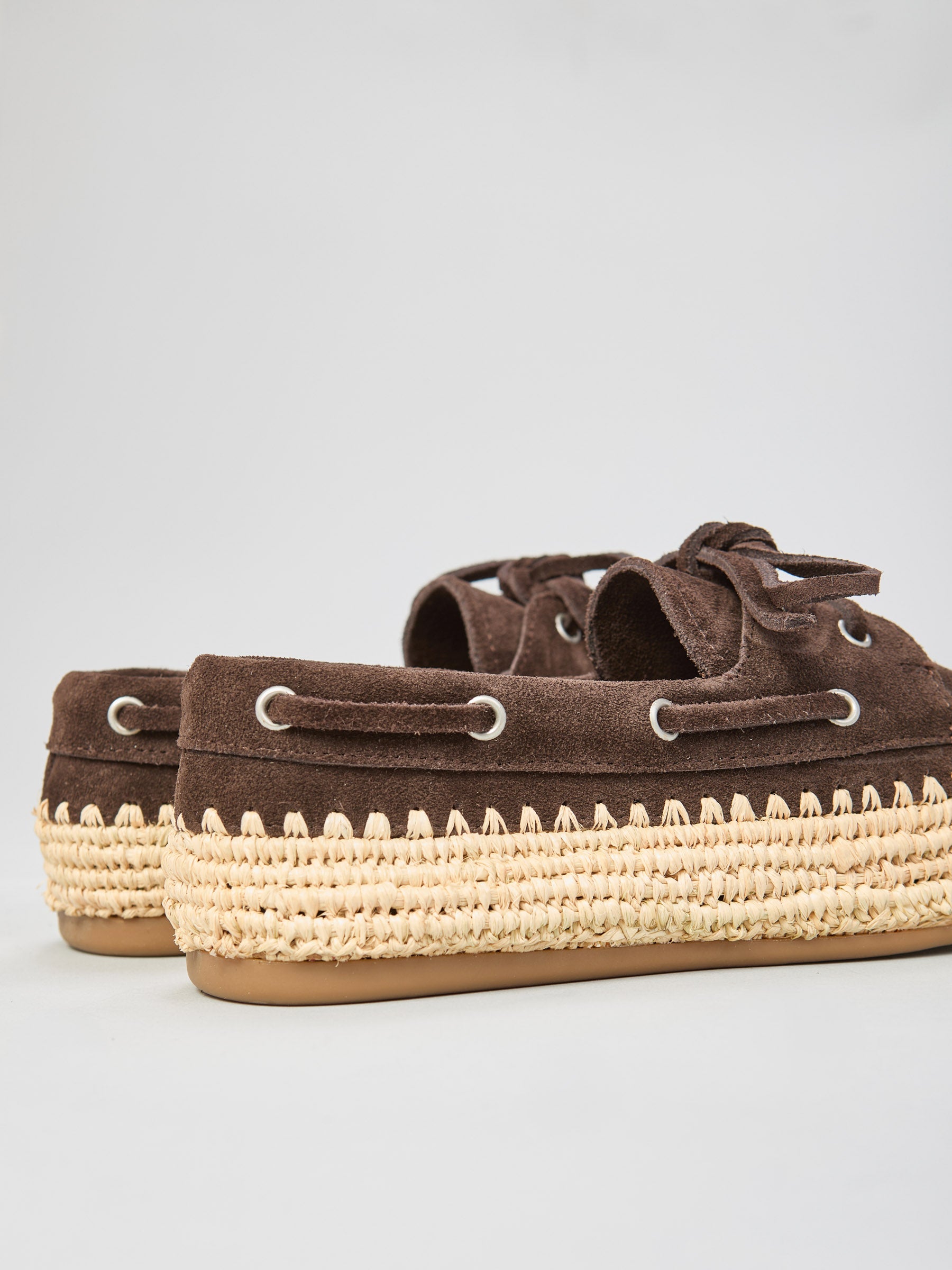 Suede lace-ups