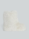 Stiefel aus Kunstfell
