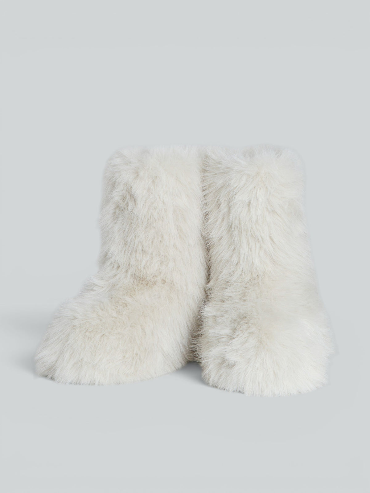 Stiefel aus Kunstfell