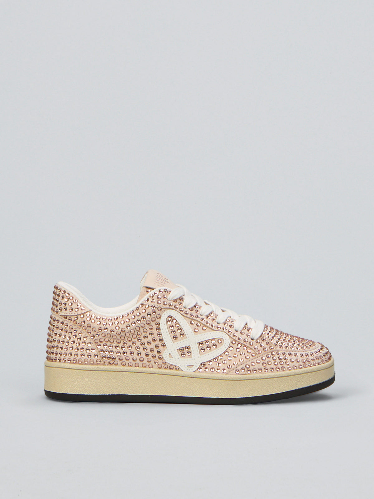 Sneaker mit Strasssteinen