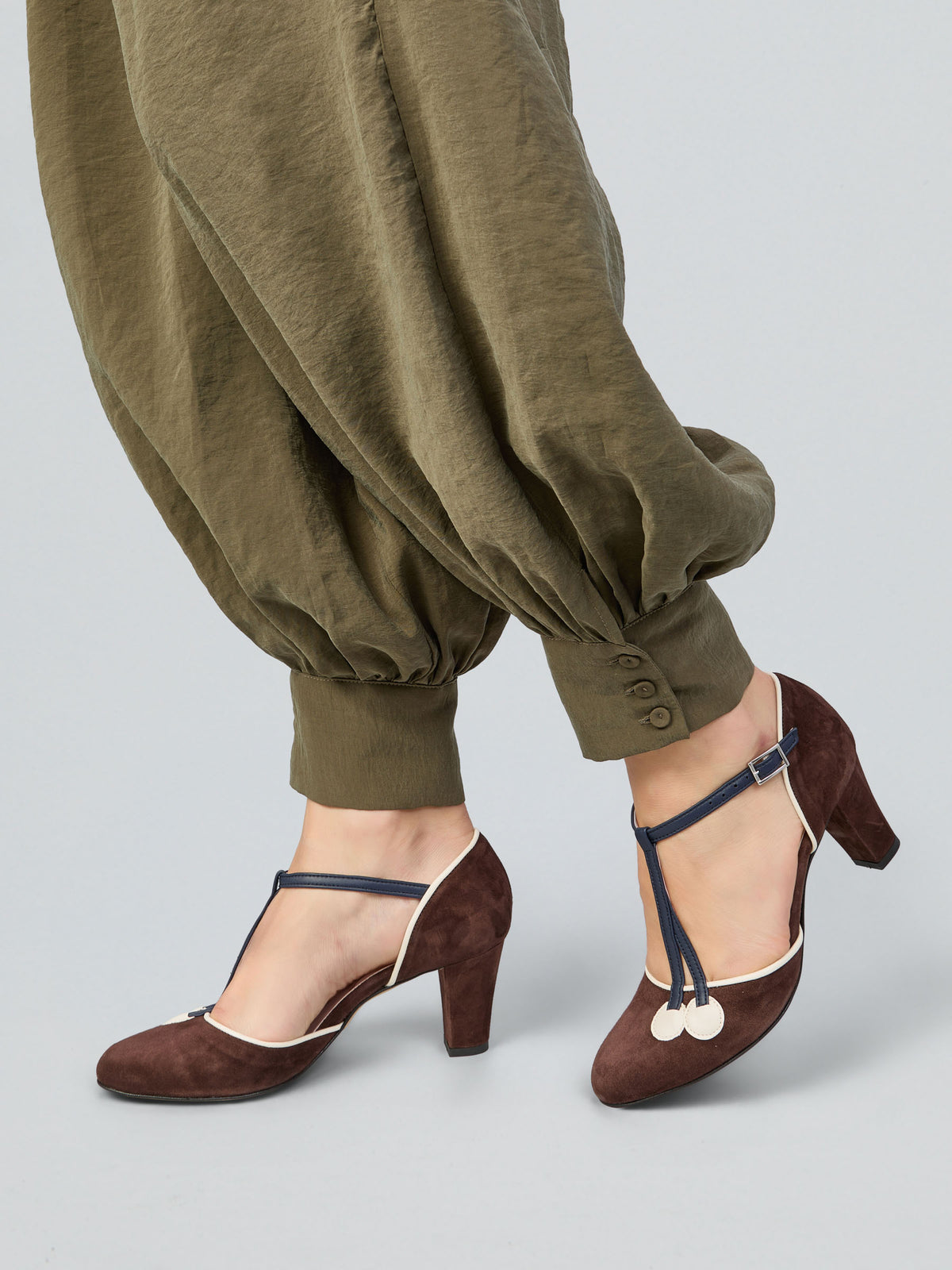Wildleder-Pumps