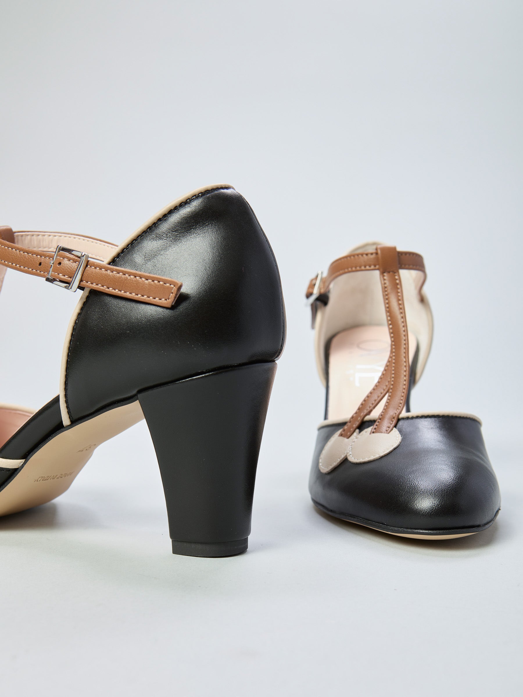 Leder-Pumps