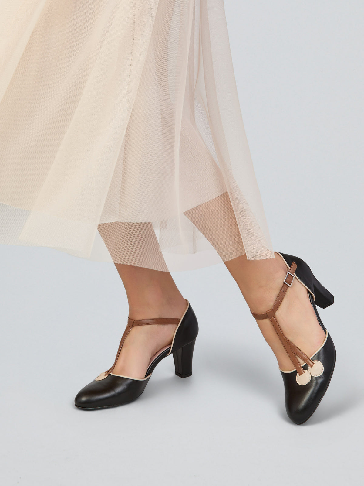 Leder-Pumps