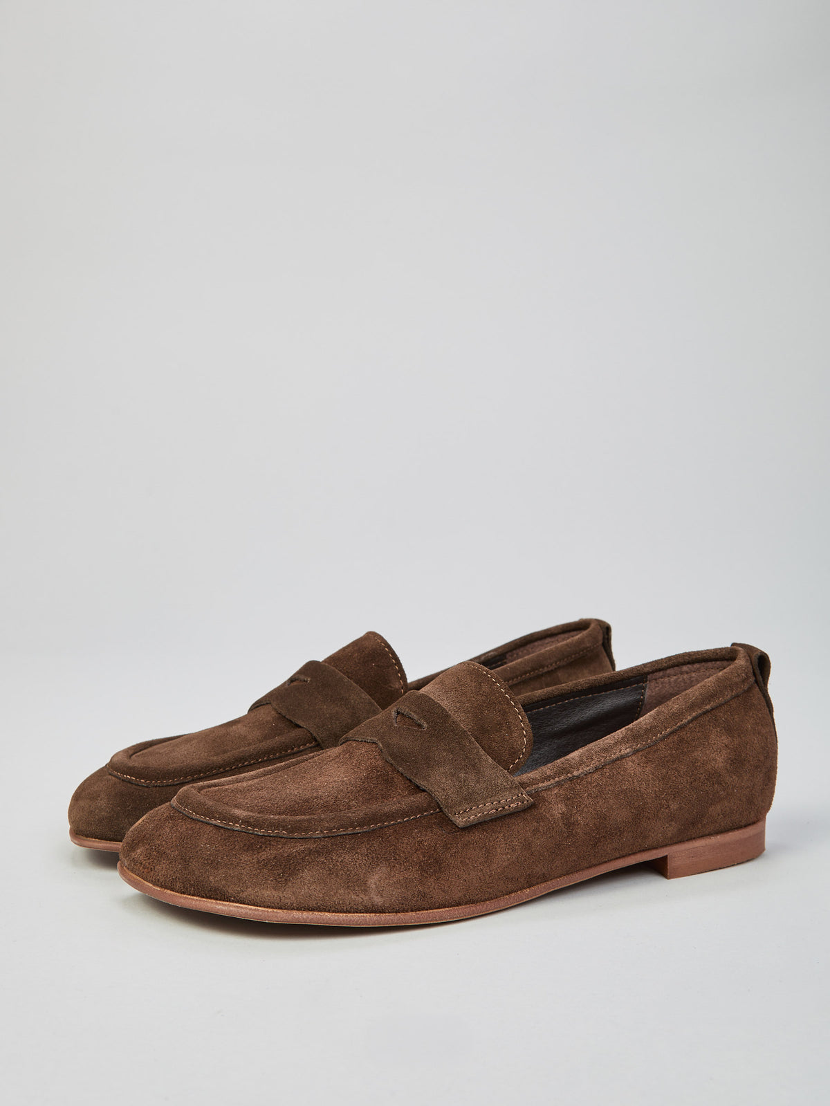 Suede loafers