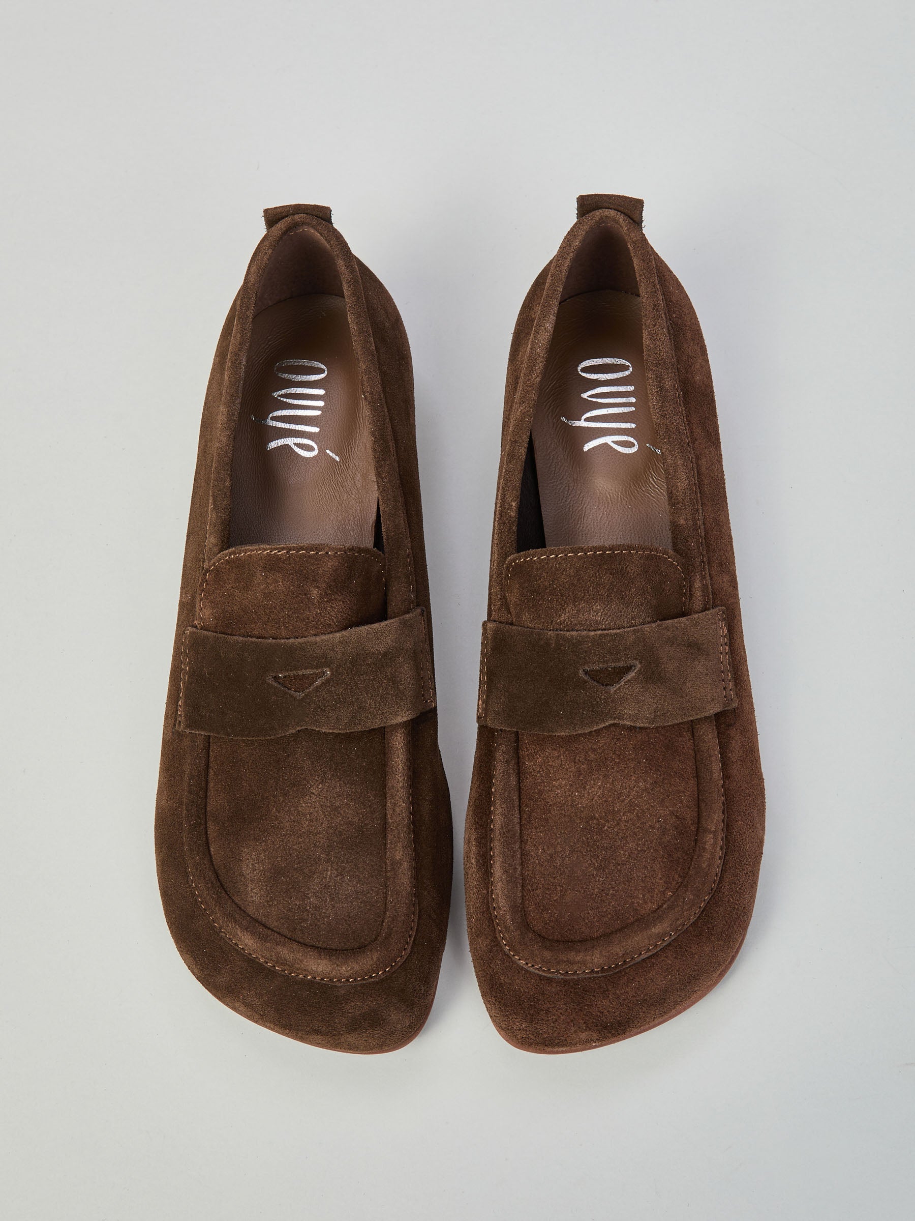 Suede loafers