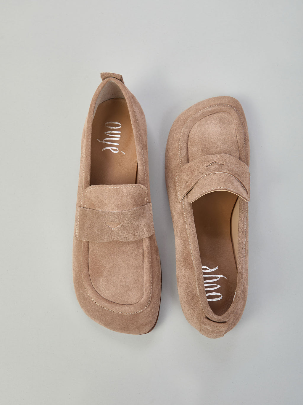 Suede loafers