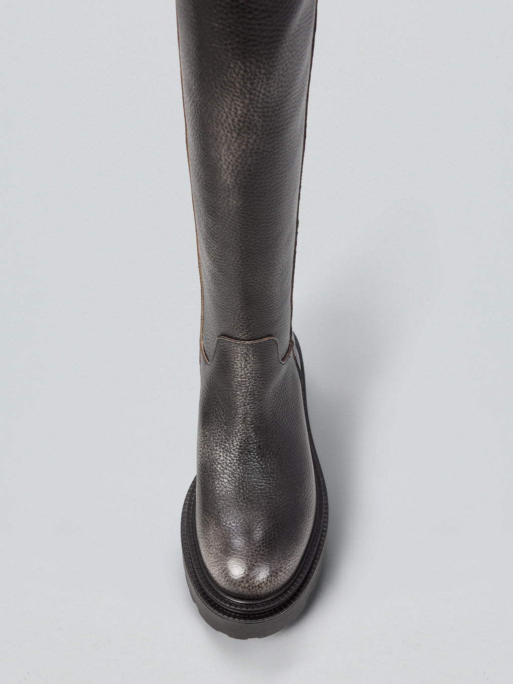 Leather boots