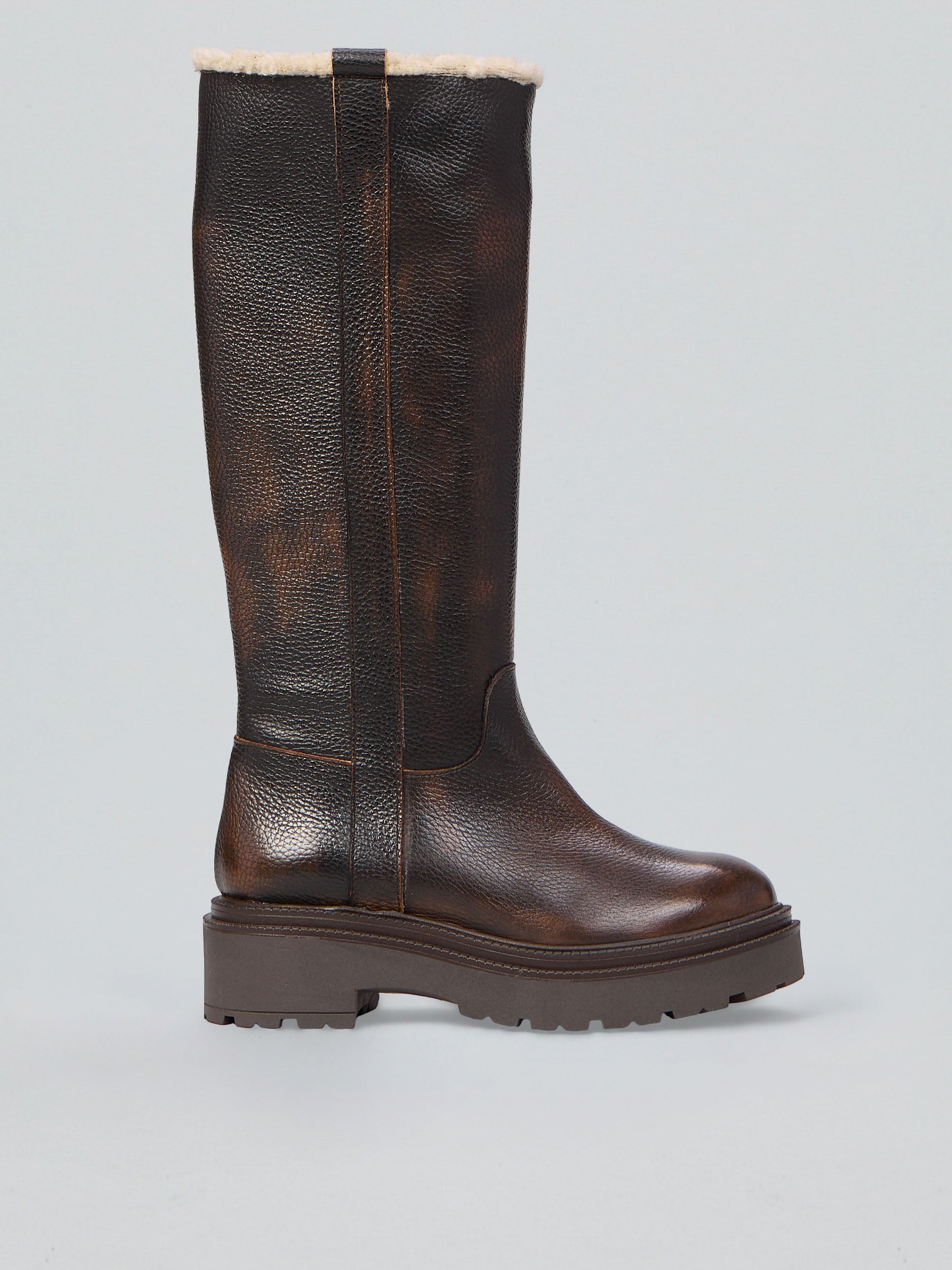 Lederstiefel